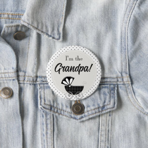 Badge Rond 7,6 Cm Bouton de fête personnalisé pour Baby Shower Je su