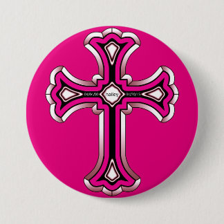 Badge Rond 7,6 Cm Bouton de Hailey