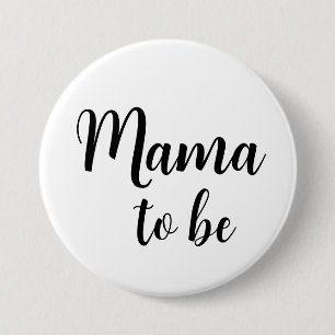 Badge Rond 7,6 Cm Bouton de la maman
