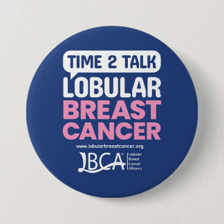 Badge Rond 7,6 Cm Bouton de la tournée de sensibilisation LBCA ILC