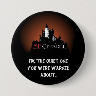 Badge Rond 7,6 Cm Bouton de la tranquillité une