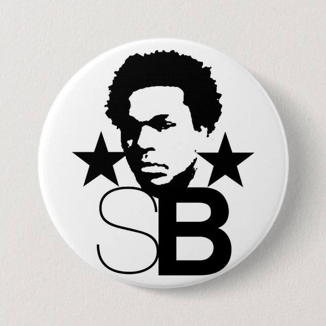 Badge Rond 7,6 Cm Bouton de logo de SB (Devant)