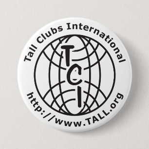 Badge Rond 7,6 Cm Bouton de logo de TCI