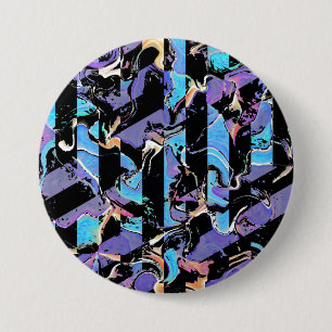 Badge Rond 7,6 Cm Bouton de monstre