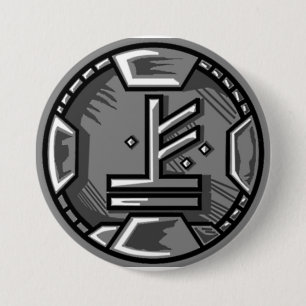 Badge Rond 7,6 Cm Bouton de Mudalfaen