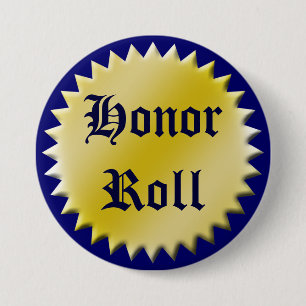 Badge Rond 7,6 Cm Bouton de récompense d'honneur, personnalisable