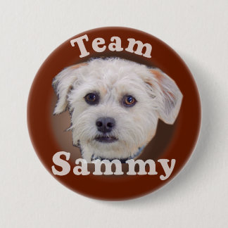 Badge Rond 7,6 Cm Bouton de Sammy