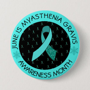 Badge Rond 7,6 Cm Bouton de sensibilisation Myasthenia Gravis Hope