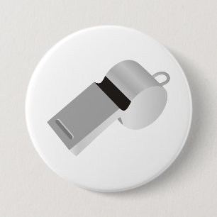 Badge Rond 7,6 Cm Bouton de sifflement d'arbitres