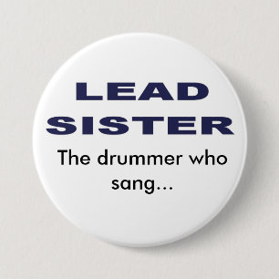 Badge Rond 7,6 Cm Bouton de soeur d'avance