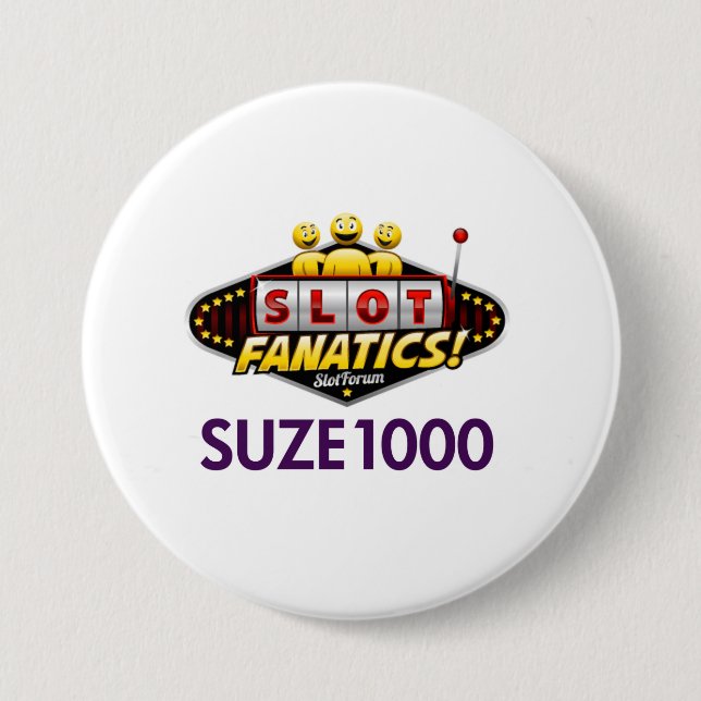 Badge Rond 7,6 Cm Bouton de Suze1000 kc (Devant)