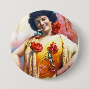 Badge Rond 7,6 Cm Bouton de vaudeville