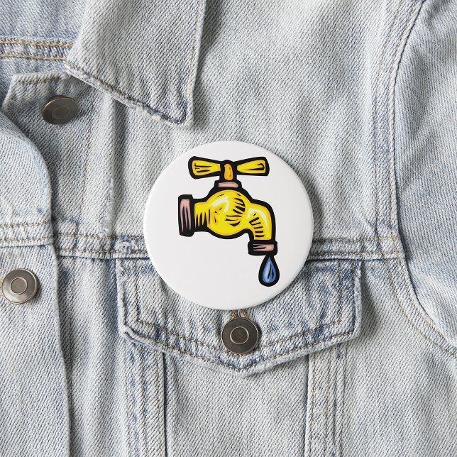 Badge Rond 7,6 Cm Bouton Déclencher un défaut (Créateur téléchargé)