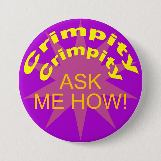 Badge Rond 7,6 Cm Bouton d'écrasement (Devant)