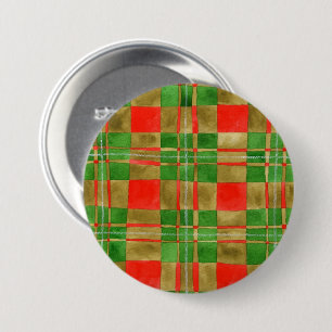 Badge Rond 7,6 Cm Bouton d'épingle arrondie MAC GREGOR TARTAN