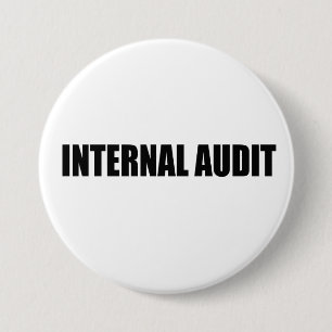 BADGE ROND 7,6 CM BOUTON D'INSIGNE D'AUDIT INTERNE