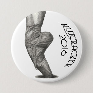 Badge Rond 7,6 Cm Bouton du casse-noix 2016