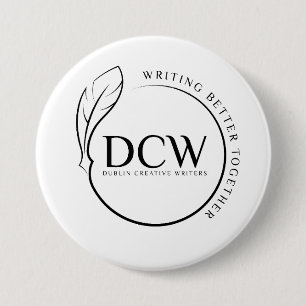 Badge Rond 7,6 Cm Bouton du logo DCW