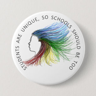 Badge Rond 7,6 Cm Bouton Enfants uniques