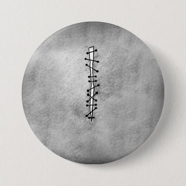 Badge Rond 7,6 Cm Bouton ET TU' Album (Devant)