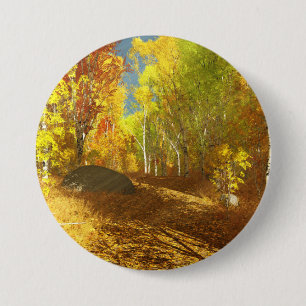 Badge Rond 7,6 Cm Bouton Falling Light