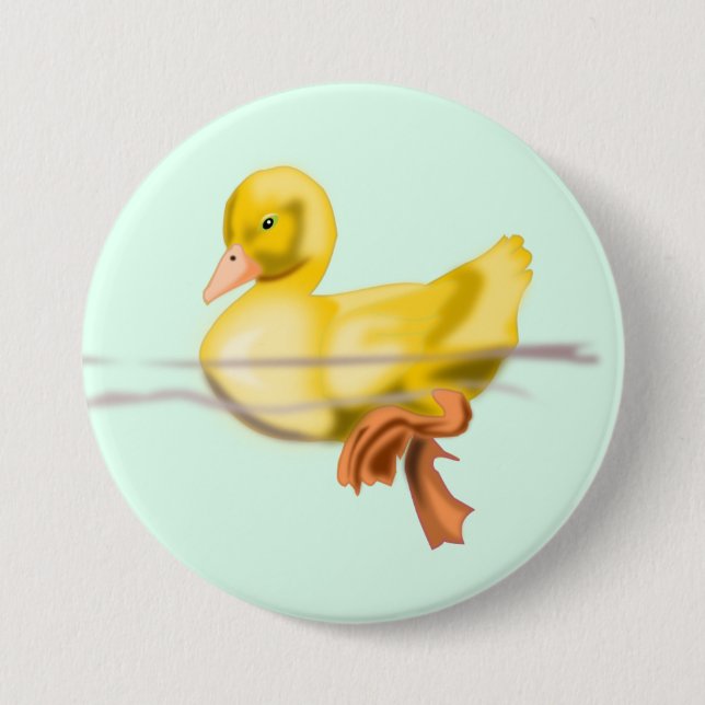 Badge Rond 7,6 Cm Bouton flottant - Vos couleurs (Devant)