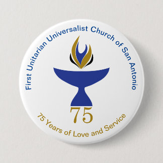 Badge Rond 7,6 Cm Bouton grand, 3 pouces