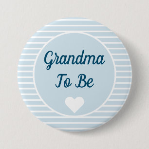 Badge Rond 7,6 Cm Bouton Grand-mère à être Baby shower