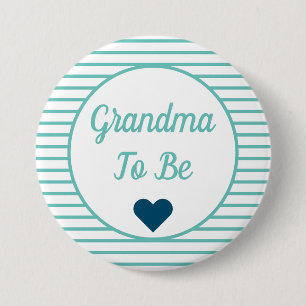 Badge Rond 7,6 Cm Bouton Grand-mère à être Baby shower