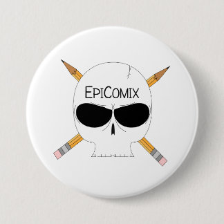 Badge Rond 7,6 Cm Bouton injustifié d'EpiComix