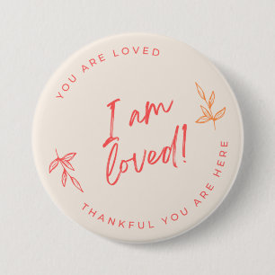 Badge Rond 7,6 Cm Bouton Je suis adoré