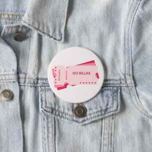Badge Rond 7,6 Cm Bouton Jour Jour Jour Jeu de l'État Pitt Gorillas