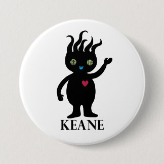 Badge Rond 7,6 Cm Bouton KEANE SOWK