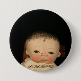 Badge Rond 7,6 Cm Bouton LulaBell de bébé de janv. Shackelford