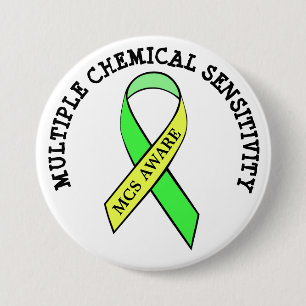 Badge Rond 7,6 Cm Bouton MCSD pour plusieurs troubles de sensibilité