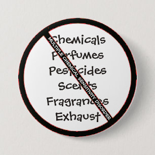 Badge Rond 7,6 Cm Bouton MCSD pour plusieurs troubles de sensibilité