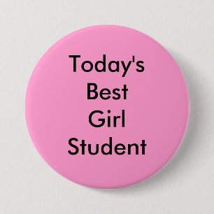 Badge Rond 7,6 Cm Bouton Meilleure fille