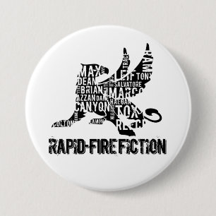 Badge Rond 7,6 Cm Bouton noir du bouton Griffin RFF