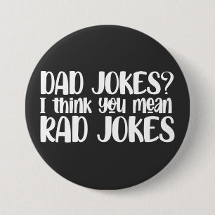 Badge Rond 7,6 Cm Bouton Papa plaisante