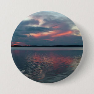Badge Rond 7,6 Cm Bouton personnalisé Pastel Sunset