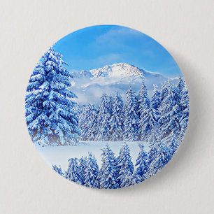 Badge Rond 7,6 Cm Bouton Porte - clé de Mountain Pikes aux États-U