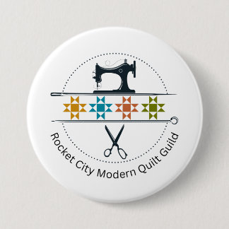 Badge Rond 7,6 Cm bouton RCMQG