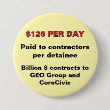 Bouton rond de 3 pouces