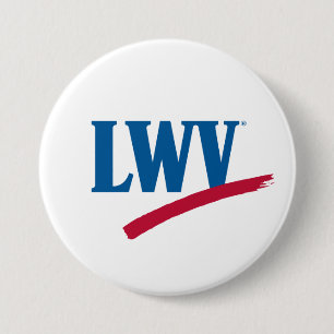 Badge Rond 7,6 Cm Bouton rond du logo LWV de 3 po