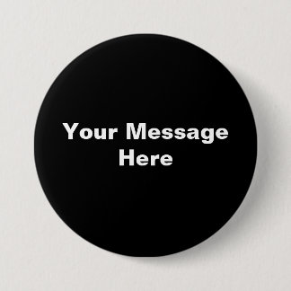 Badge Rond 7,6 Cm bouton texte personnalisable