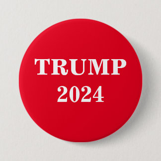 Badge Rond 7,6 Cm Bouton Trump 2024