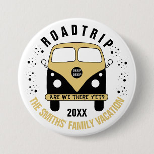 Badge Rond 7,6 Cm Bouton Voyage routier