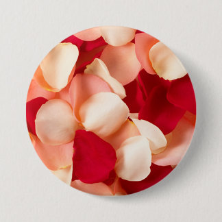Badge Rond 7,6 Cm Boutons de pétale de rose