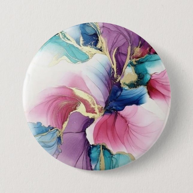 Badge Rond 7,6 Cm Boutons élégants - Élevez votre mode et artisanat (Devant)