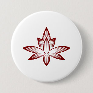 Badge Rond 7,6 Cm Boutons élégants en silhouette